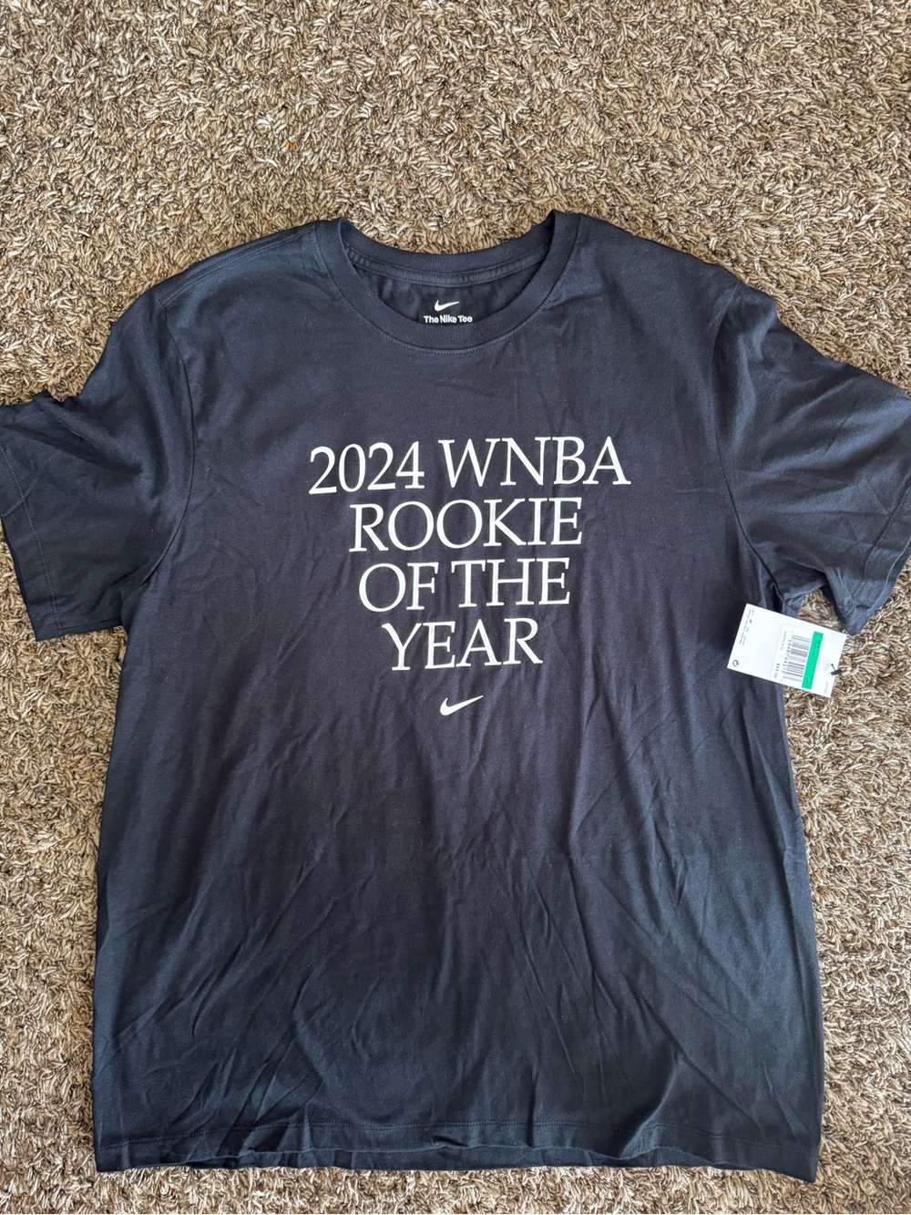 Nike Black 2024 WNBA Rookie of the Year Graphic Tee